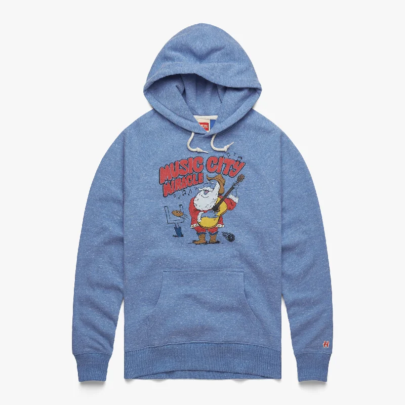 Men's Hoodies with Screen-Printed GraphicsTennessee Titans Christmas Hoodie