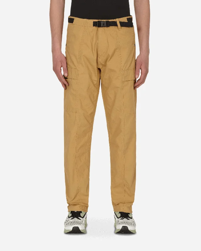 Men's Jeans with Fashionable RipsRipstop Cargo Easy Pants Brown
