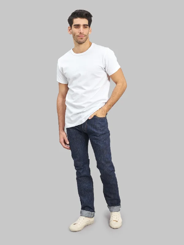 High-Quality Men's JeansThe Strike Gold 8109 "Shower Slub" Slim Tapered Jeans