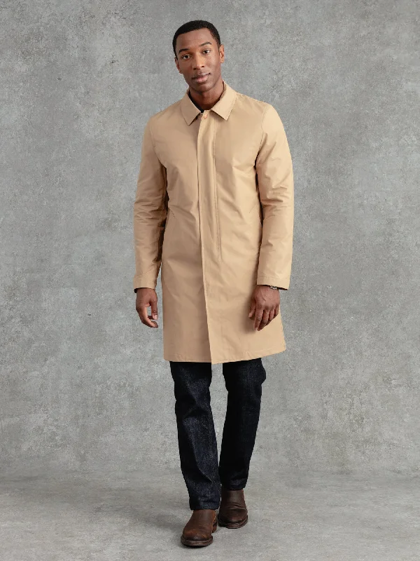 Men's Coats with Relaxed FitsThe Ventile® Mac - Caramel