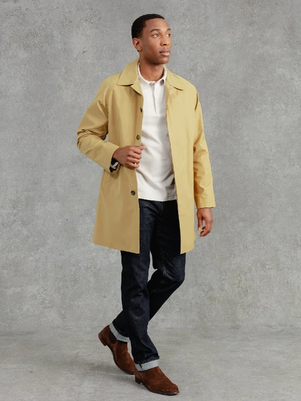 Men's Coats with Ripstop FabricThe Ventile® Raglan Raincoat - Bronze