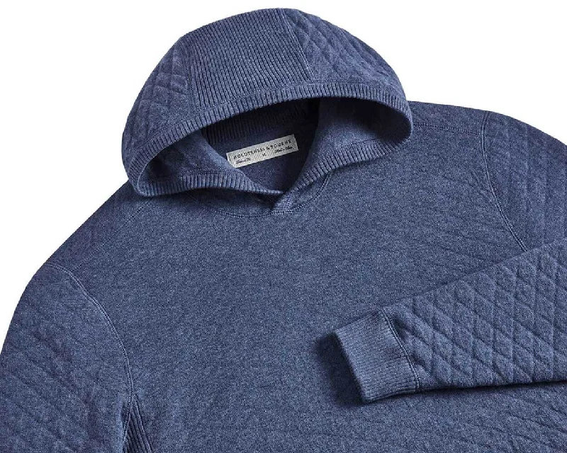 Men's Sweaters with Three-Quarter SleevesThe Wallace Sweater: Heathered North Sea