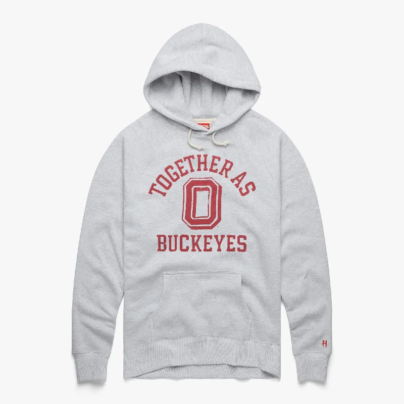 Men's Hoodies with Screen-Printed GraphicsTogether As Buckeyes Hoodie