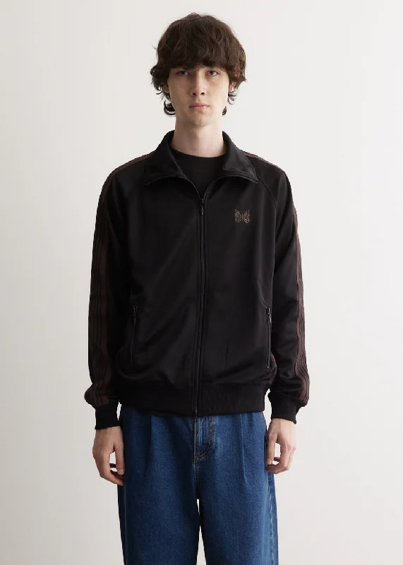 Men's Coats with Tactical FeaturesPoly Smooth Track Jacket