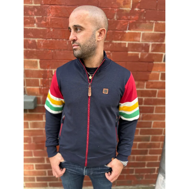 Durable Men's Work ShirtsTrojan Records - Marley Stripe Sleeve TC/1035 - Track Top