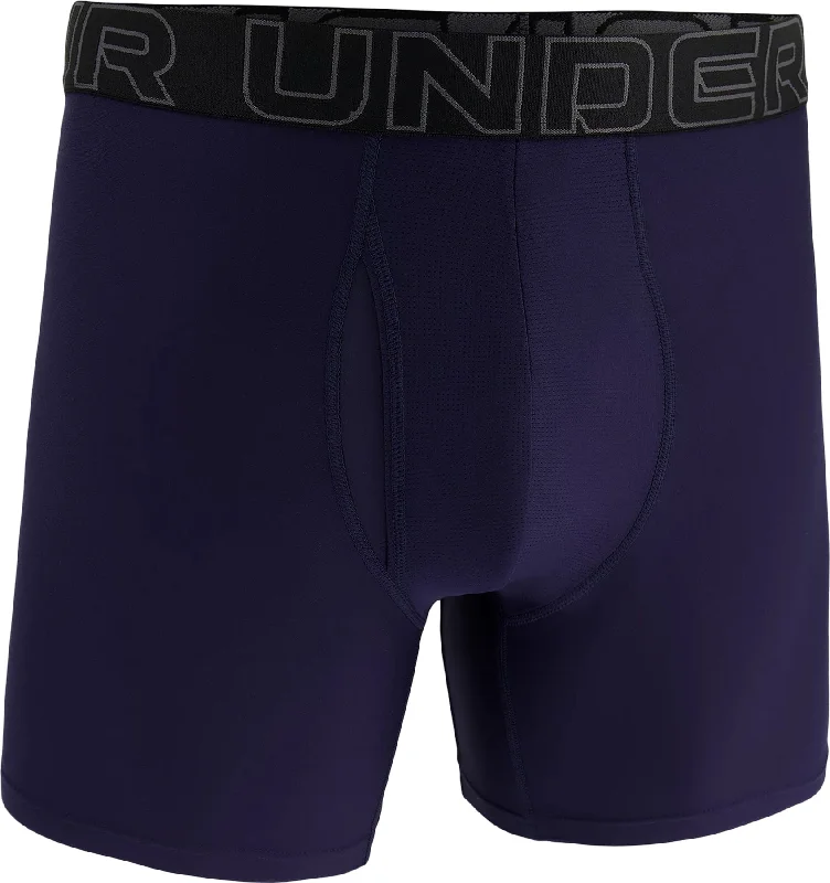 UA Performance Cotton Boxer Shorts 3 pack - Men's|-|Boxeurs en coton UA Performance Ensemble de 3 - Homme