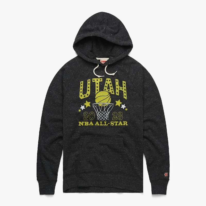 Men's Hoodies for AutumnUtah NBA All Star Game 2023 Hoodie