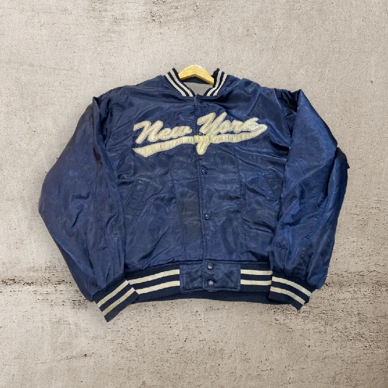 Men's Coats with Fur TrimVintage NEWYANE SPORTS Jacket