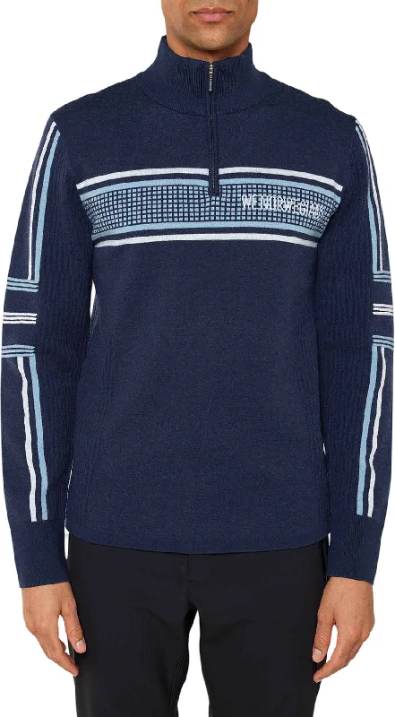Men's Sweaters with Asymmetrical HemlinesStryn Zip-Up Ski Sweater - Men's|-|Chandail de ski à glissière Stryn - Homme