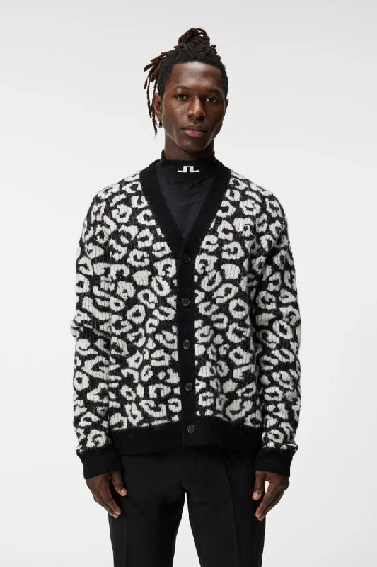 Men's Sweaters with Relaxed FitsFrederic Jacquard Cardigan