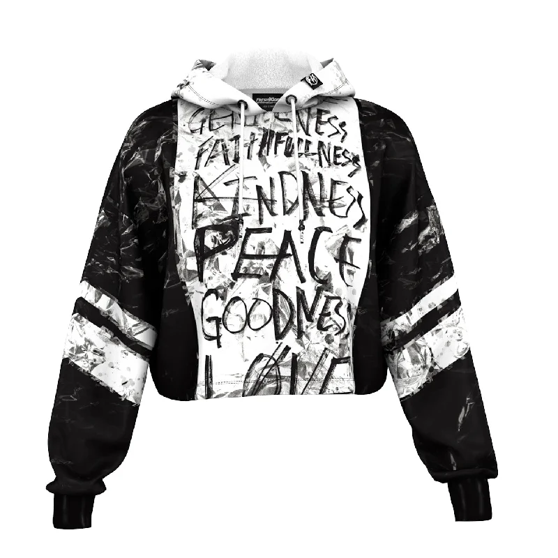 Men's Hoodies with Heavy-Duty ZippersWTH Cropped Hoodie