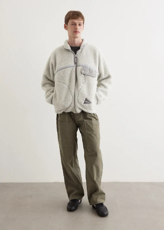 Men's Coats with Pocketsx And Wander JQ Tape Fleece Jacket