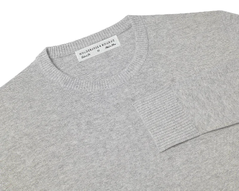 Men's Sweaters with Ribbed CuffsYale Golf Course Sargent Sweater: Heathered Gray