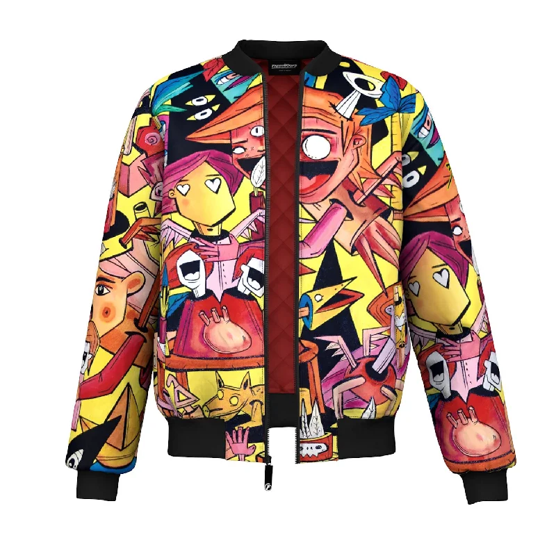 Men's Coats for Dressy OccasionsSocial Order Bomber Jacket