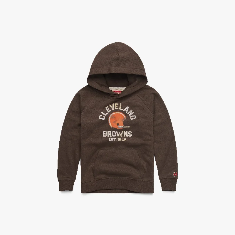 Men's Hoodies with Faux Fur TrimYouth Cleveland Browns Est. 1946 Hoodie