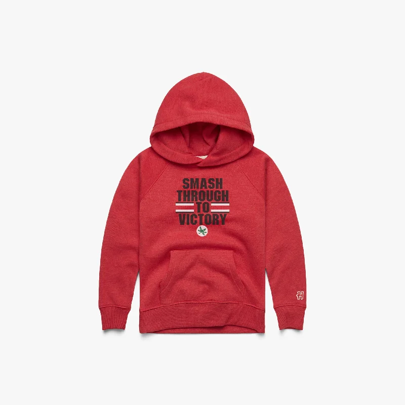 Men's Hoodies with Security PocketsYouth Smash Through To Victory Hoodie