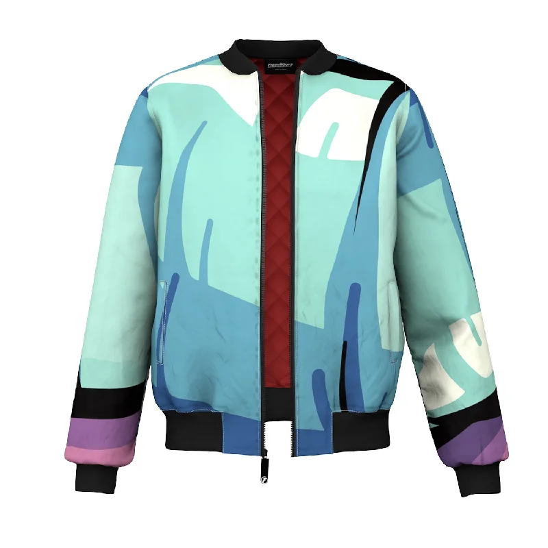 Men's Coats for Ice FishingZombie Mouth Bomber Jacket