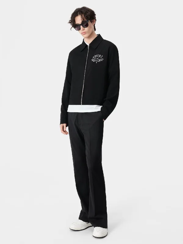 Men's Coats for RunningAMIRI ARTS DISTRICT BLOUSON - Black