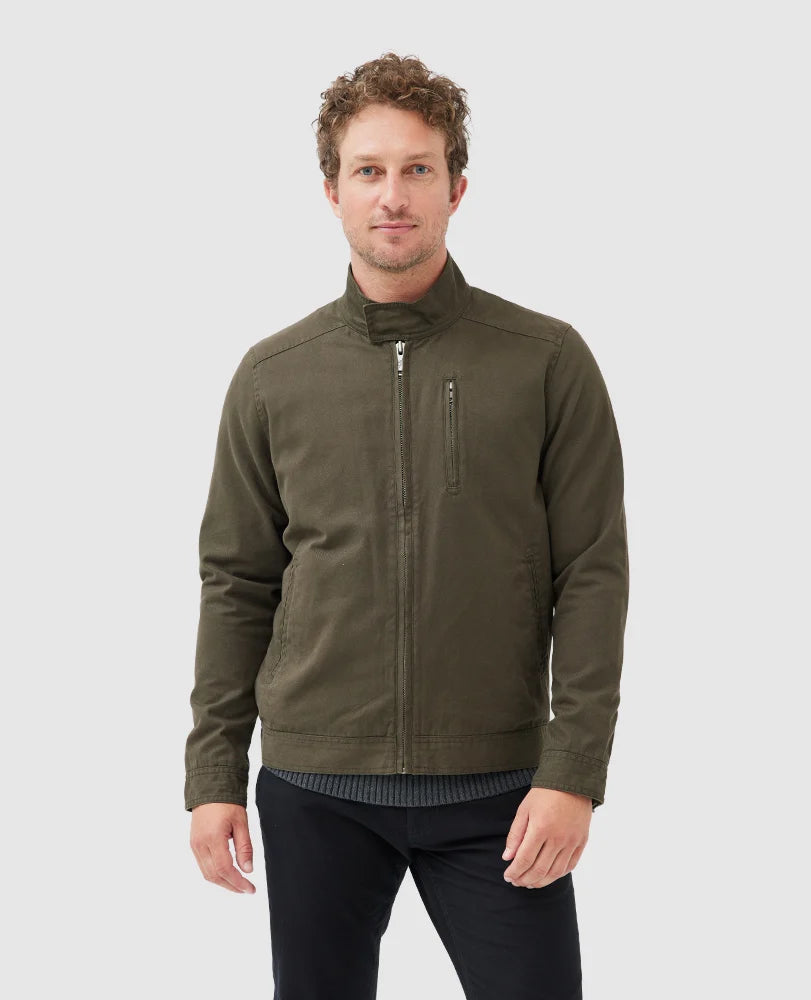Men's Coats for SnowshoeingRodd & Gunn - Armitage Jacket - Army Green