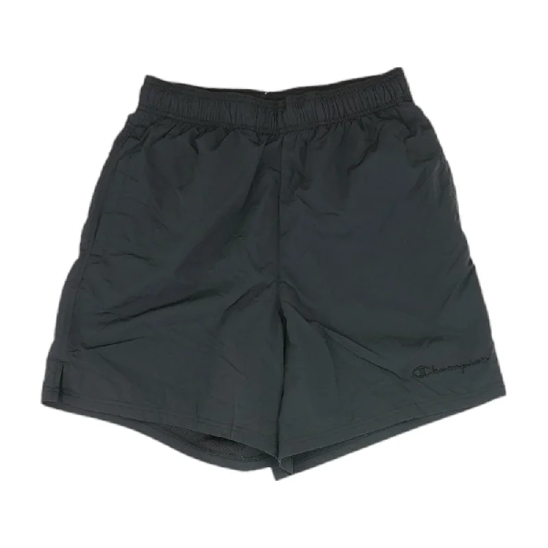 Men's Pants with Reflective Stripes for SafetyBlack Solid Active Shorts