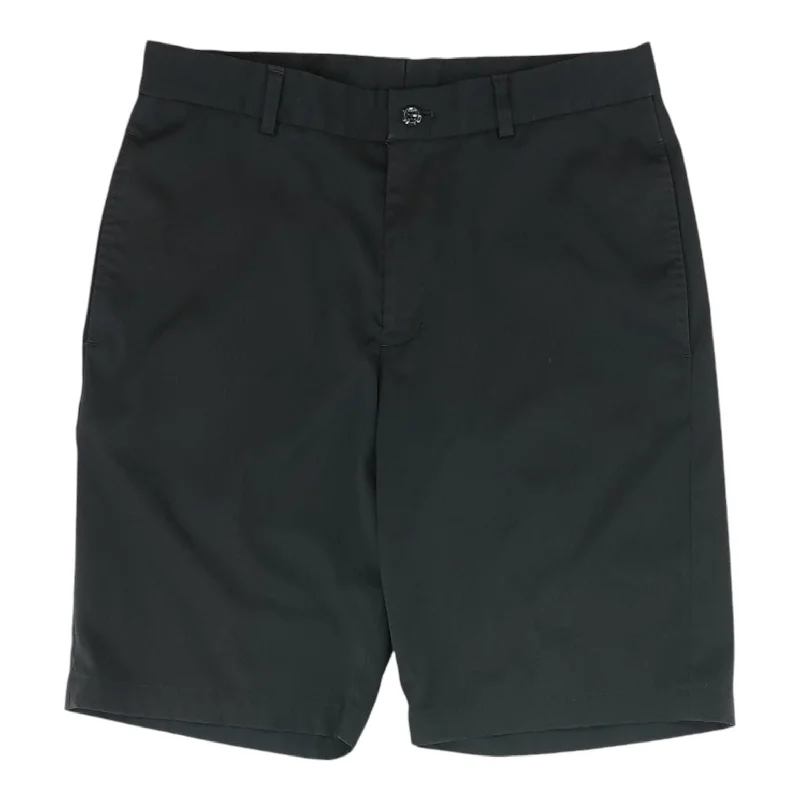 Men's Pants with Reflective Stripes for SafetyBlack Solid Chino Shorts