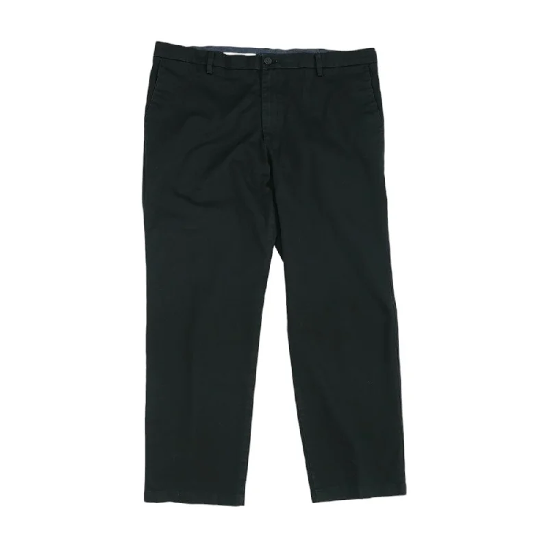 Men's Board Shorts for SurfingBlack Solid Dress Pants