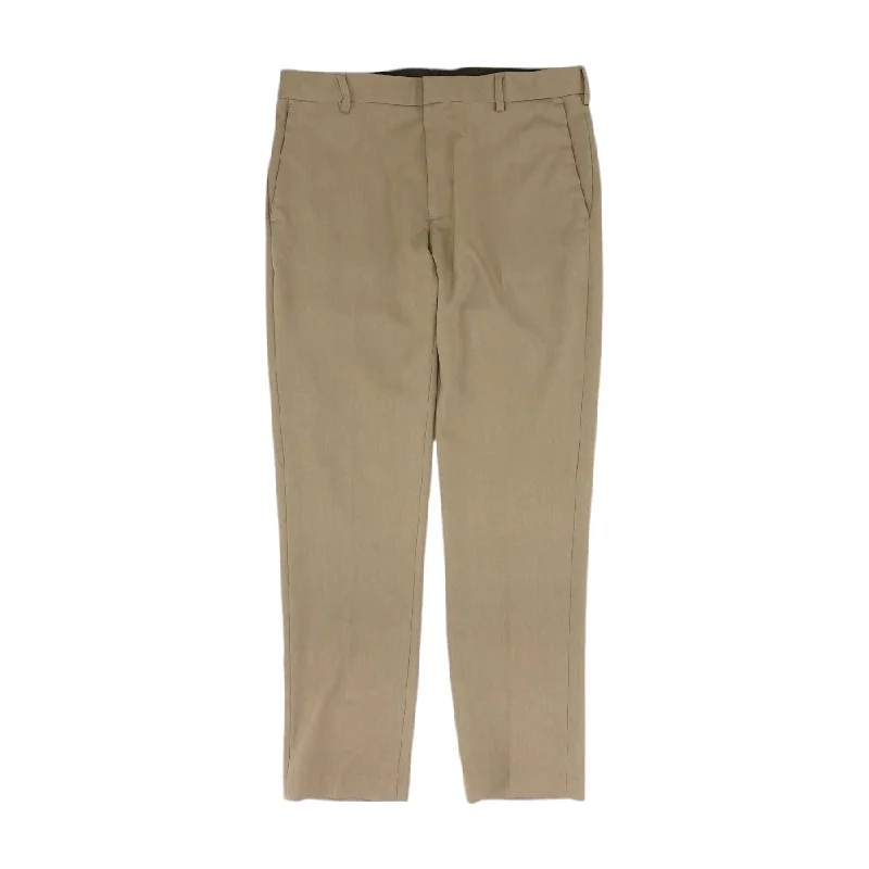 Men's Unique and Designer Bottom Wear for a Statement LookBrown Herringbone Dress Pants