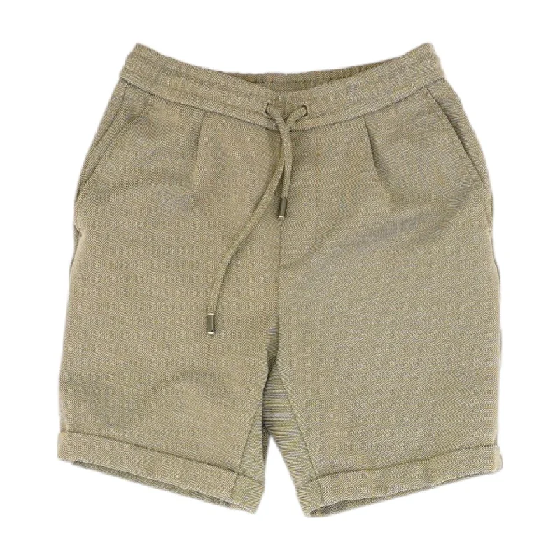 Men's Pants with Adjustable CuffsBrown Polka Dot Shorts