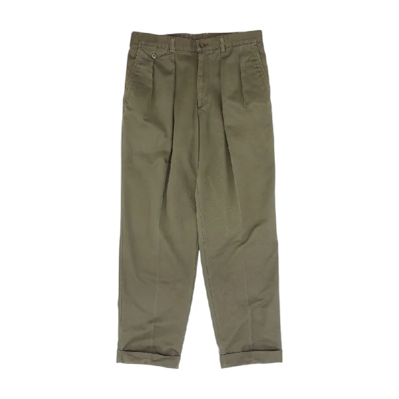 Men's Chino Shorts for Warm WeatherBrown Solid Chino Pants