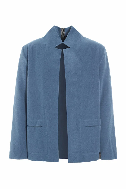Men's Coats for All SeasonsCARDIGAN - 1001C - DUSTY BLUE