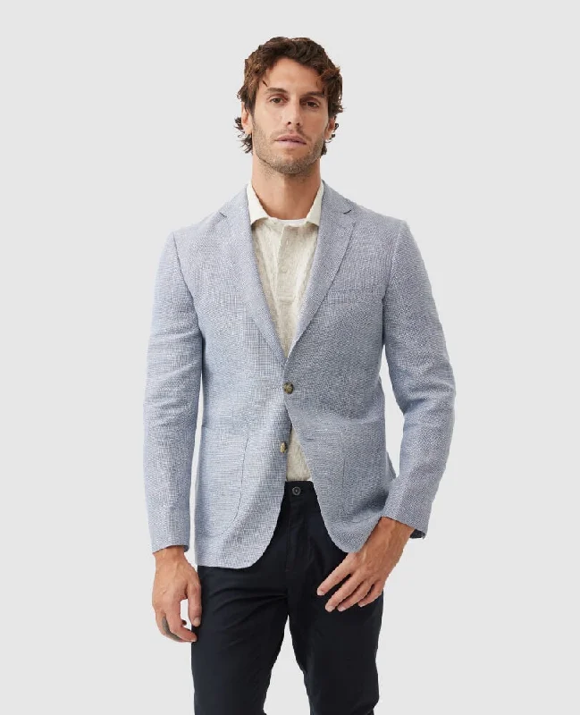 Men's Coats with Breathable FabricRodd & Gunn - Cascades Jacket - Sky