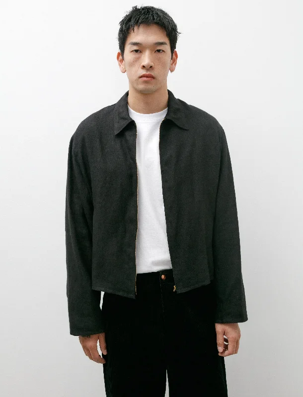 Men's Coats for Winter SportsCanapa Zip Short Jacket Black