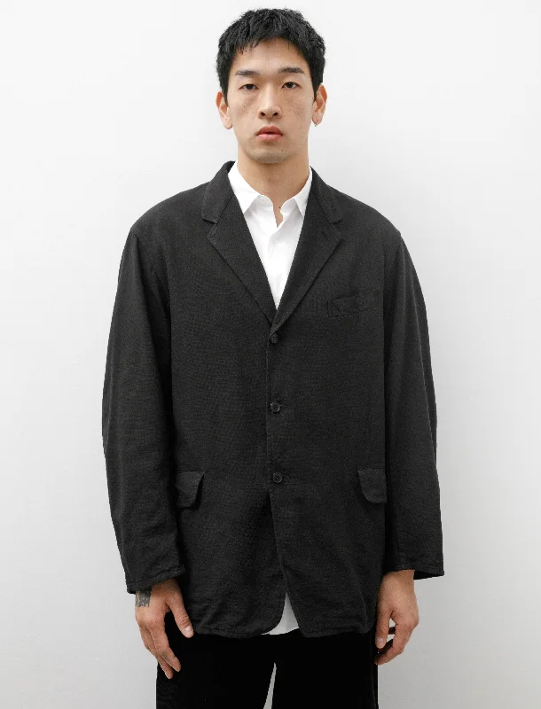 Casual Men's Bomber JacketsCotton Duck Jacket Black