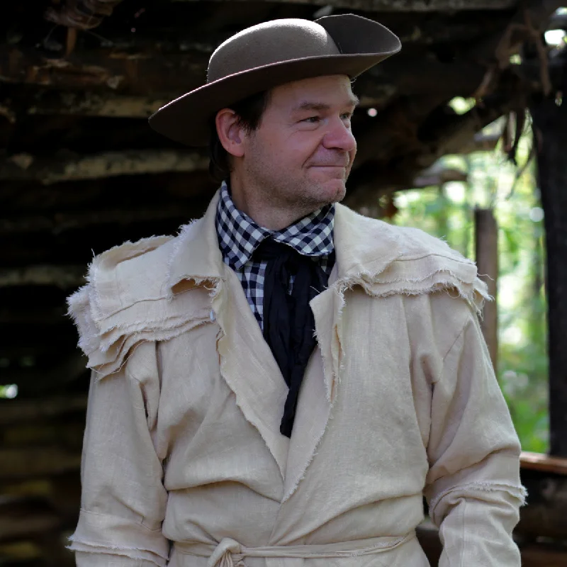Men's Coats for TravelPremium Hunting Frock in Linen
