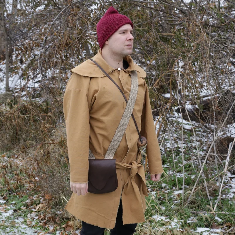 Men's Coats with Adjustable HemsCostume Hunting Frock in Canvas