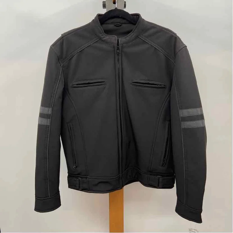 Classic Men's Trench CoatsDaniel Smart Men's Black Solid Coat