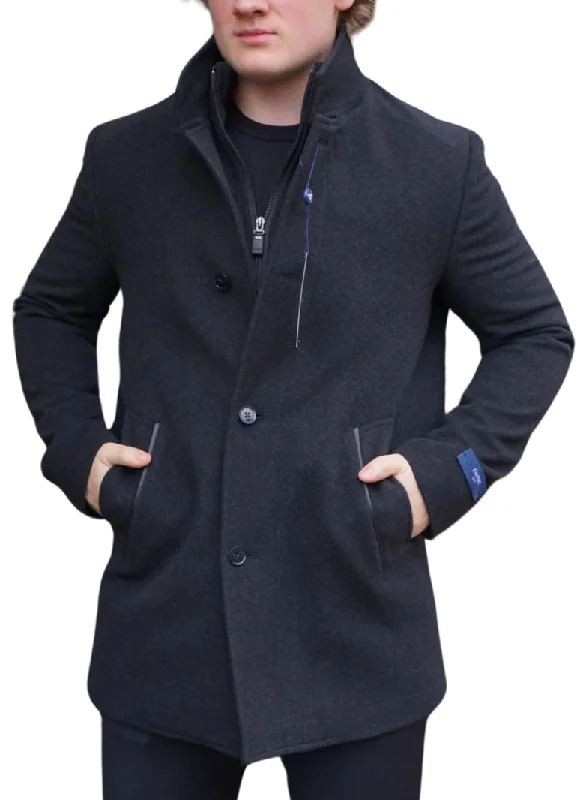 Men's Coats for AutumnEmpire Wool Raven Winter Jacket - SB Raven OC - 06051