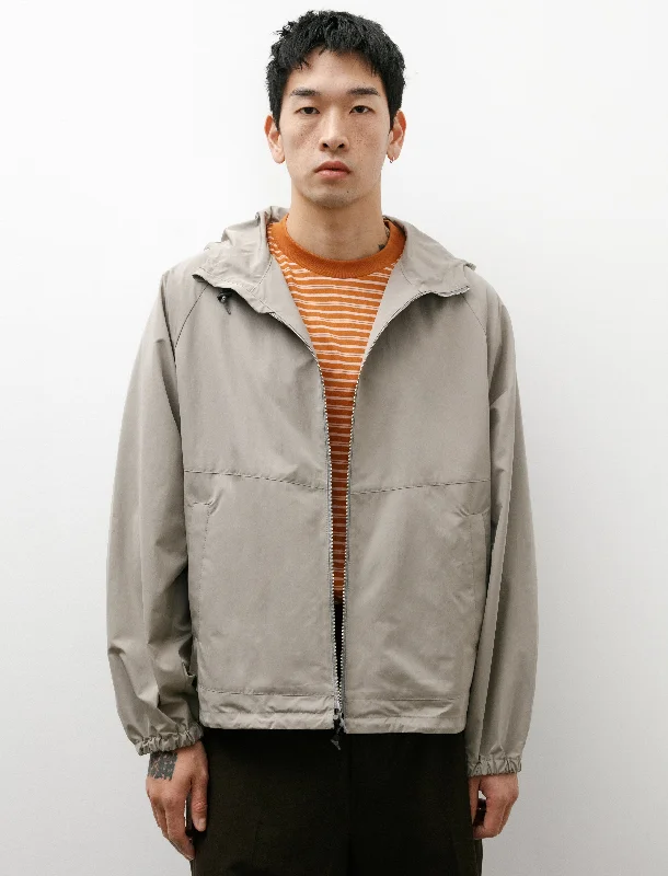 Men's Coats for Big and TallHooded Blouson Grey