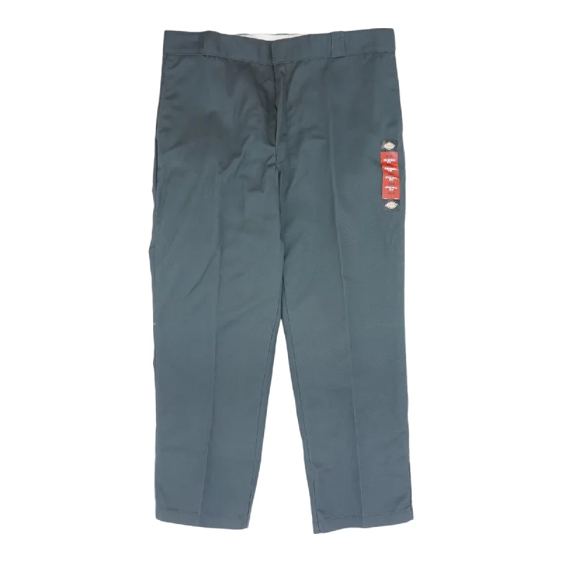 Men's Pants with Embroidered DesignsGray Solid Active Pants