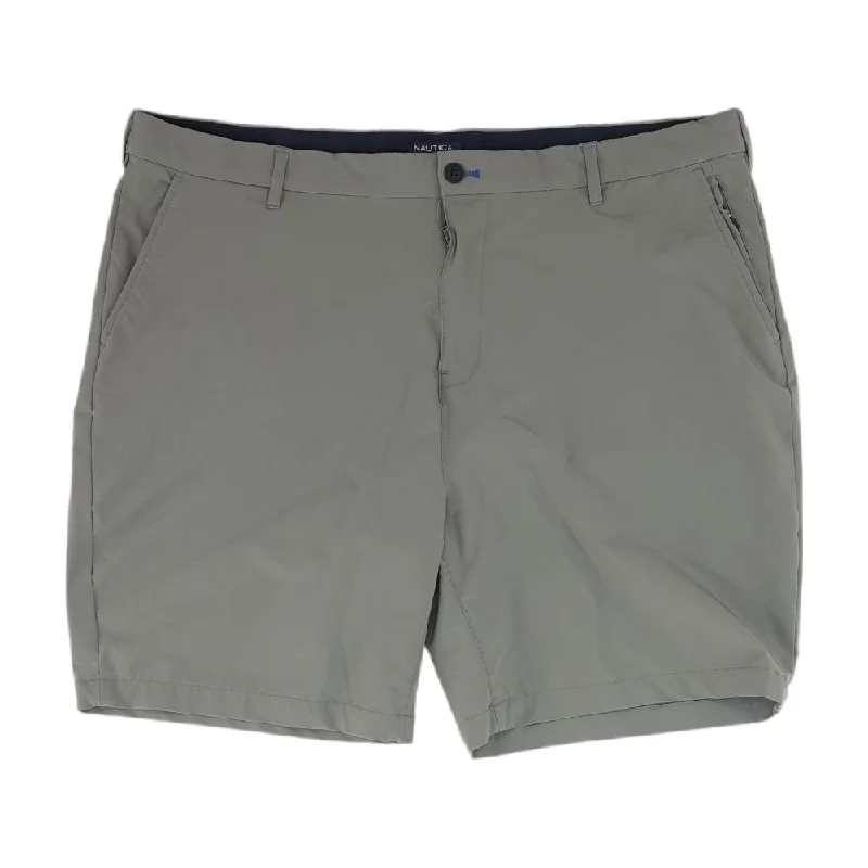 Men's Swim Trunks for SwimmingGray Solid Chino Shorts