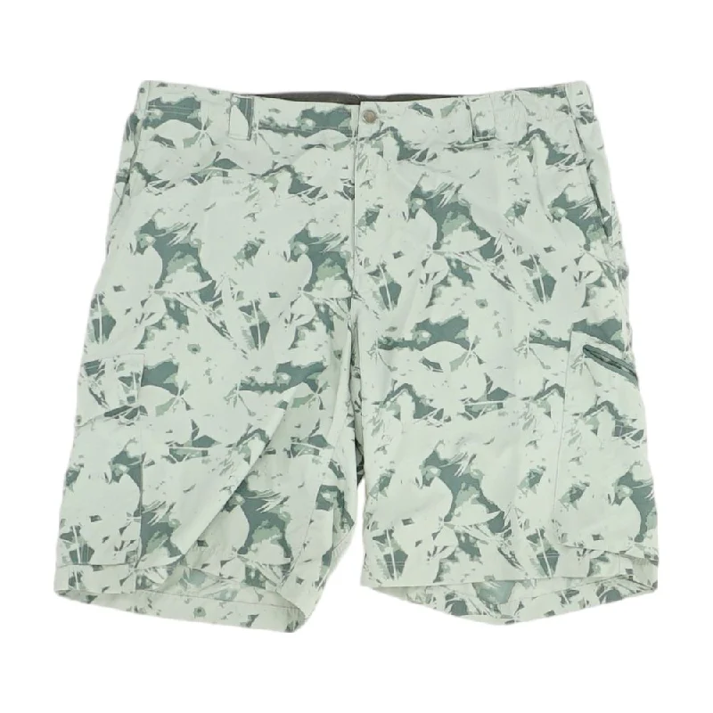 Men's Pants with Belt LoopsGreen Camo Active Shorts