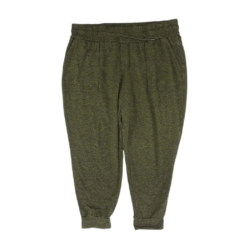 Men's Low-Waisted Pants for a Casual VibeGreen Solid Joggers Pants