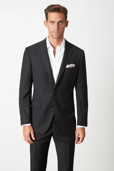 Men's Coats for BikingM.J. Bale - Guyra Suit Jacket - Black
