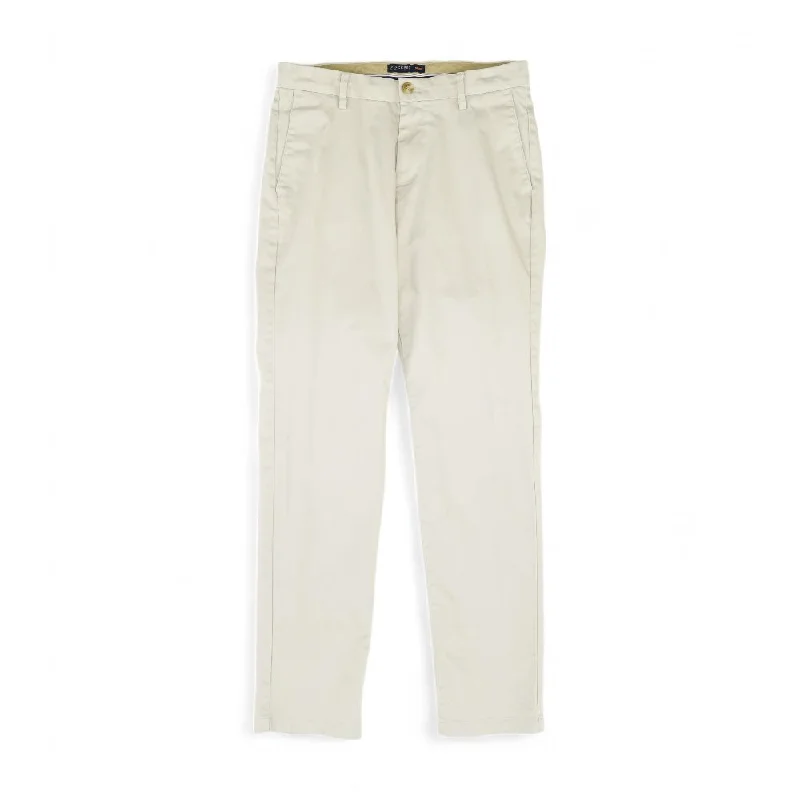 Men's Patterned Pants with Animal PrintsKhaki Solid Chino Pants