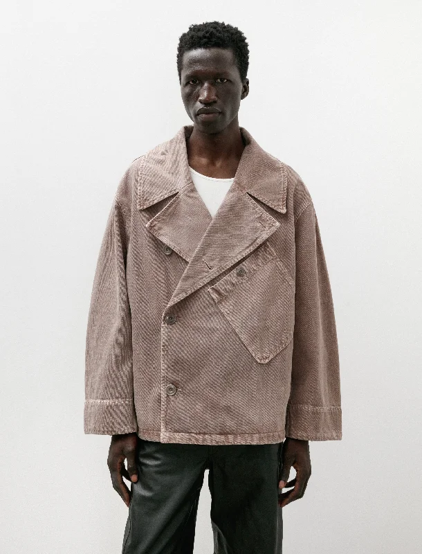 Men's Coats with Contrast StitchingDispatch Jacket Denim Snow Mauve