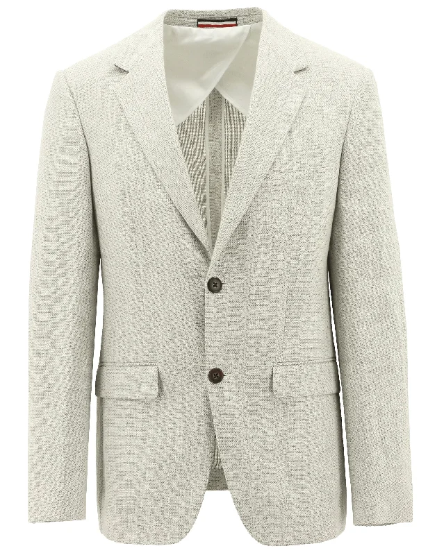 Men's Coats with Hand WarmersDaniel Hechter - Lazio Linen Blend Sportscoat - Natural