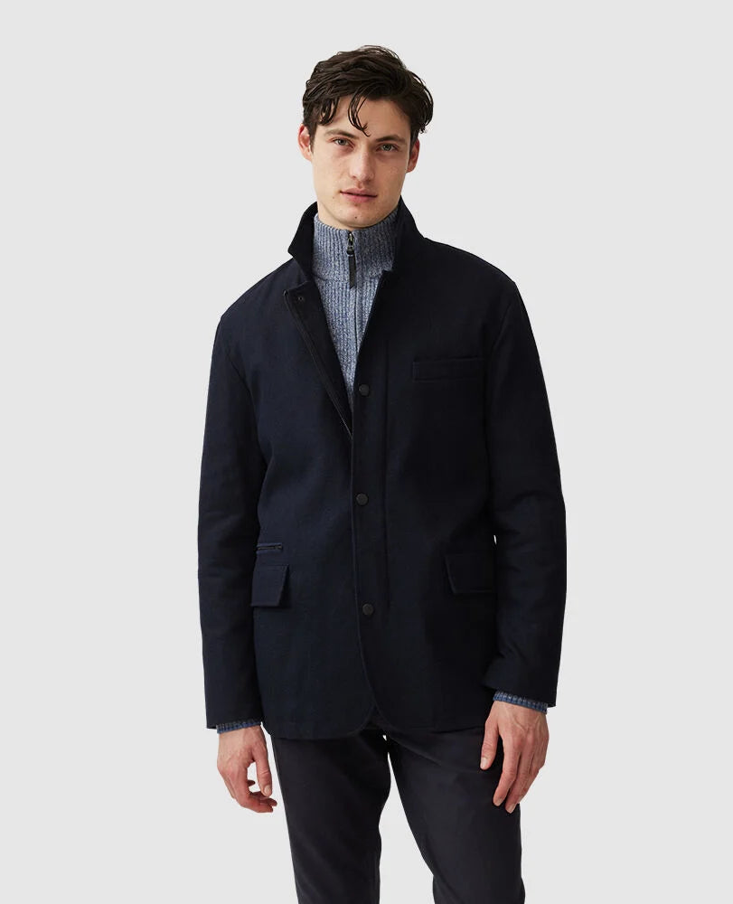 Men's Coats for Ice FishingRodd & Gunn - Longbush Jacket - Navy
