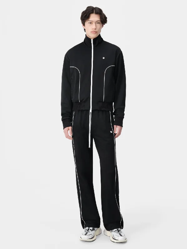 Comfortable Men's ParkasMA TRACK JACKET - Black