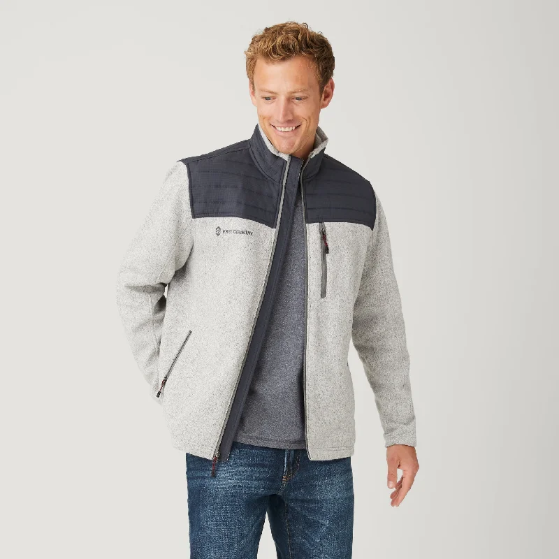 Men's Coats with Military InfluenceMen's Frore Knit Fleece Jacket
