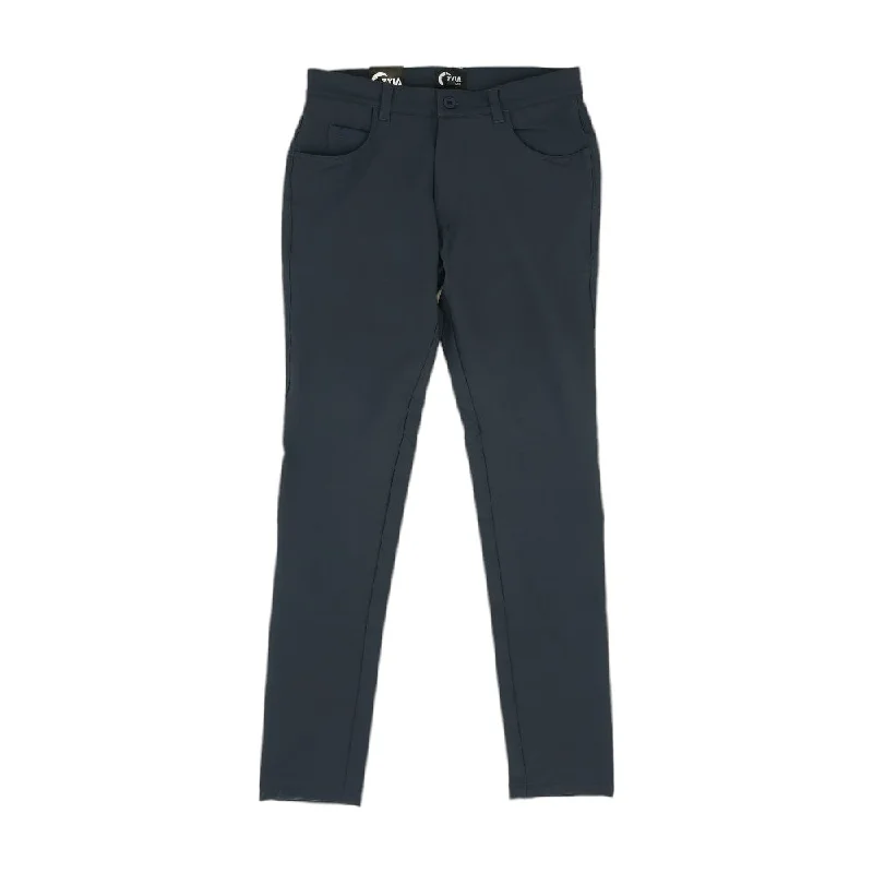 Men's Relaxed-Fit Pants for ComfortNavy Solid Active Pants